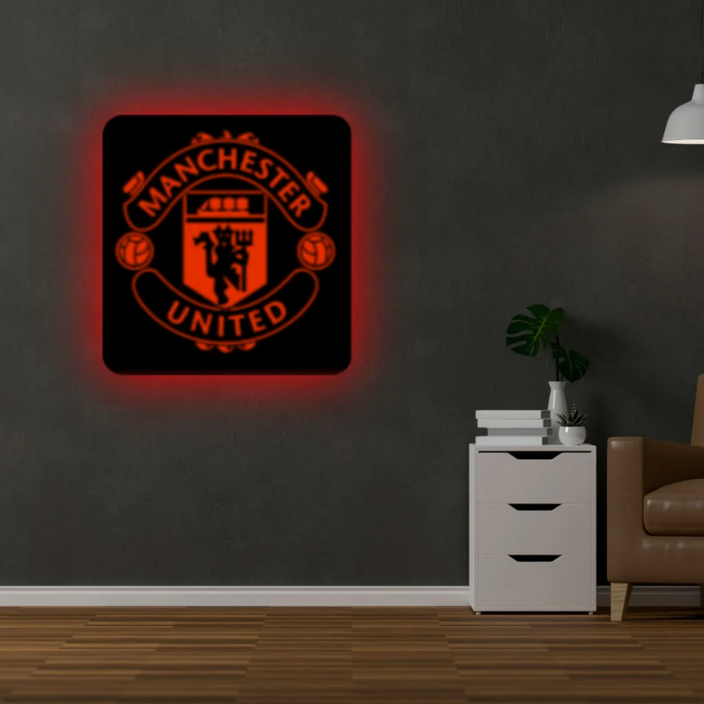 Manchester United Premium Backlit Sign