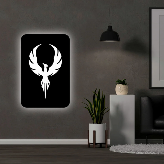 Phoenix-Portrait Premium Backlit Sign