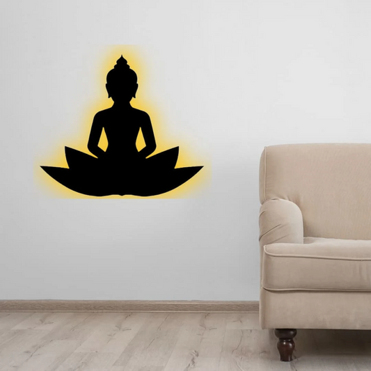Lord Buddha Premium Backlit Sign