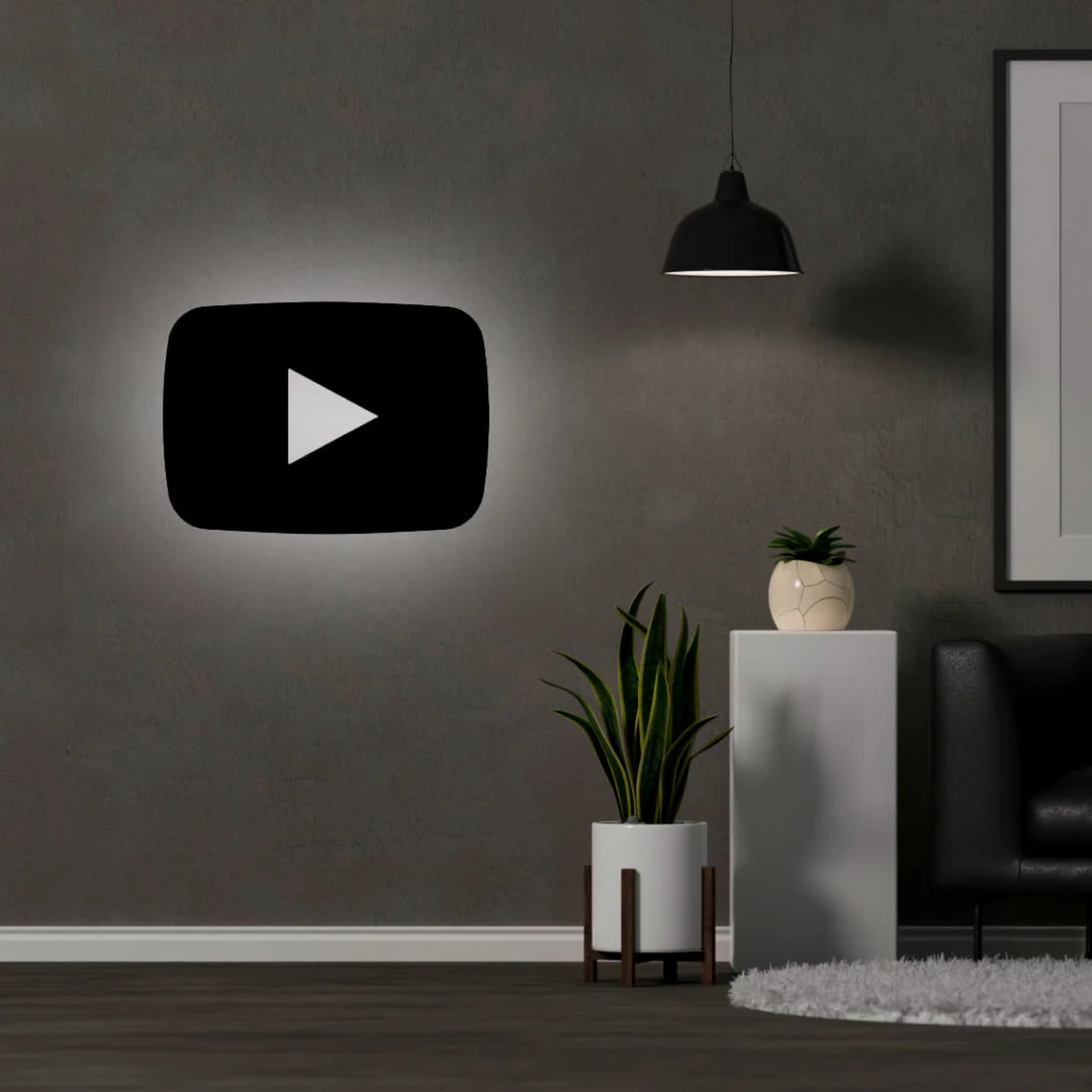 Youtube Premium Backlit Sign