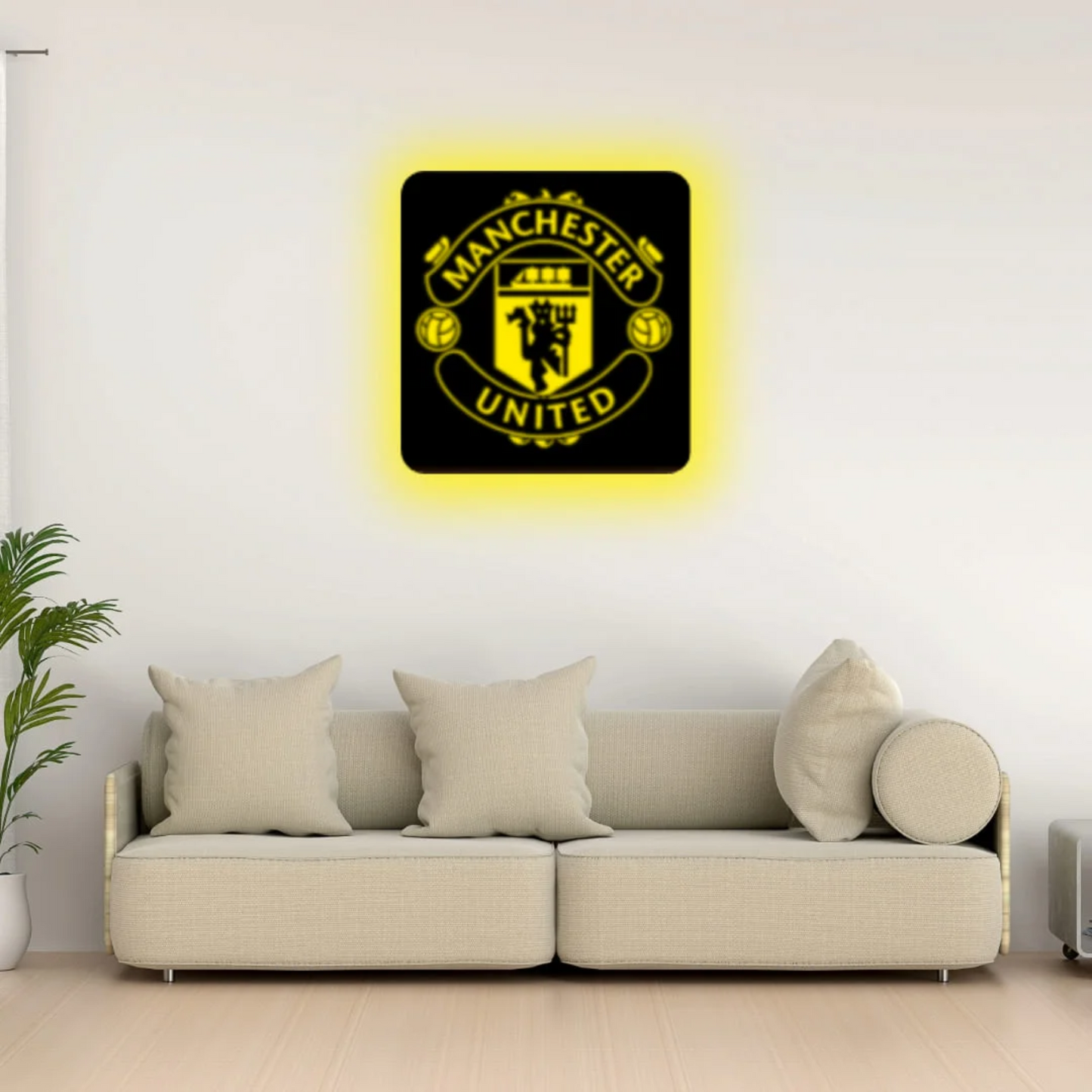 Manchester United Premium Backlit Sign