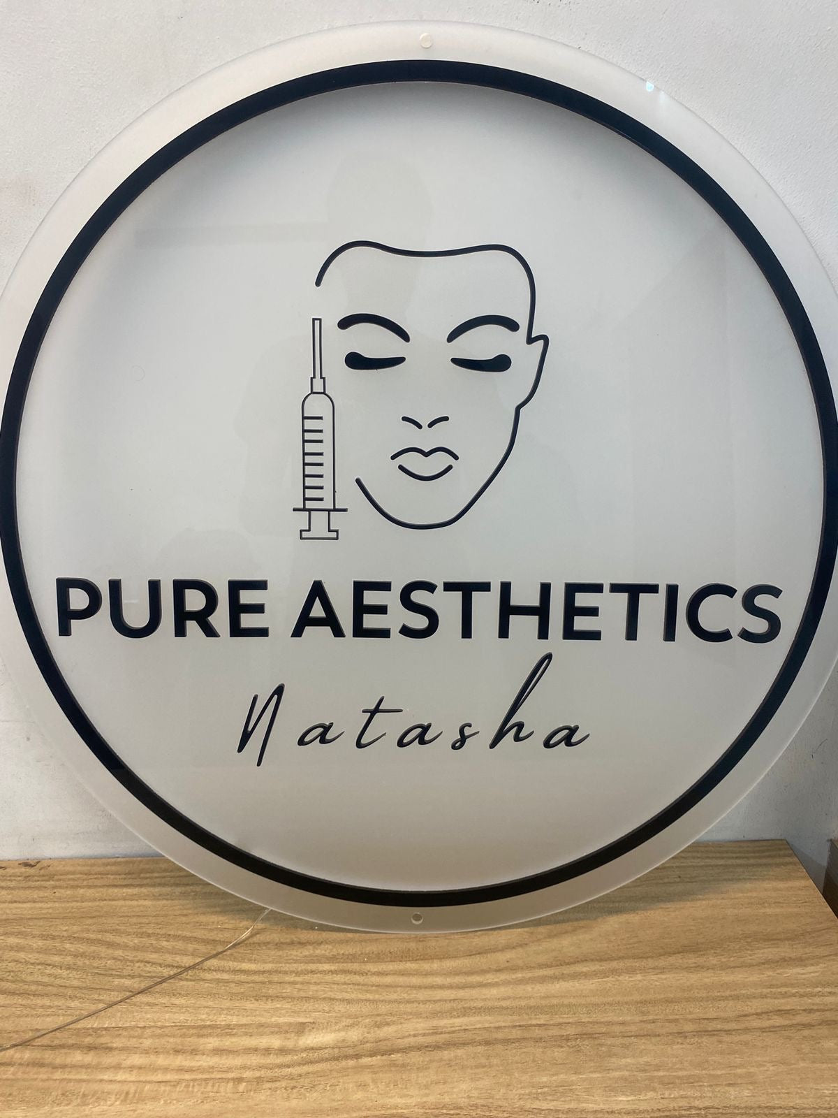 Custom Backlit Acrylic Sign | Acrylic Logo Sign (India)
