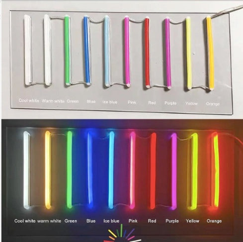 Customized Neon Light Frame With Name - Homely Arts