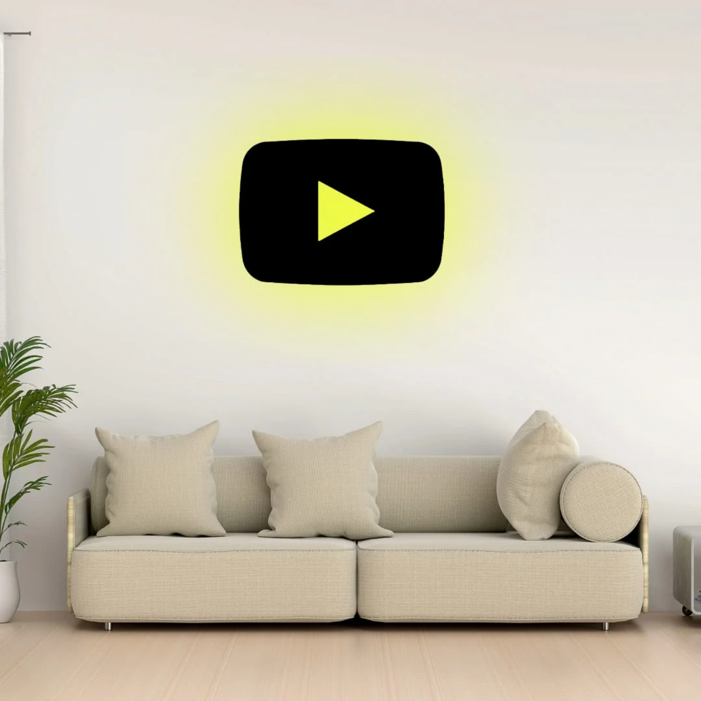 Youtube Premium Backlit Sign