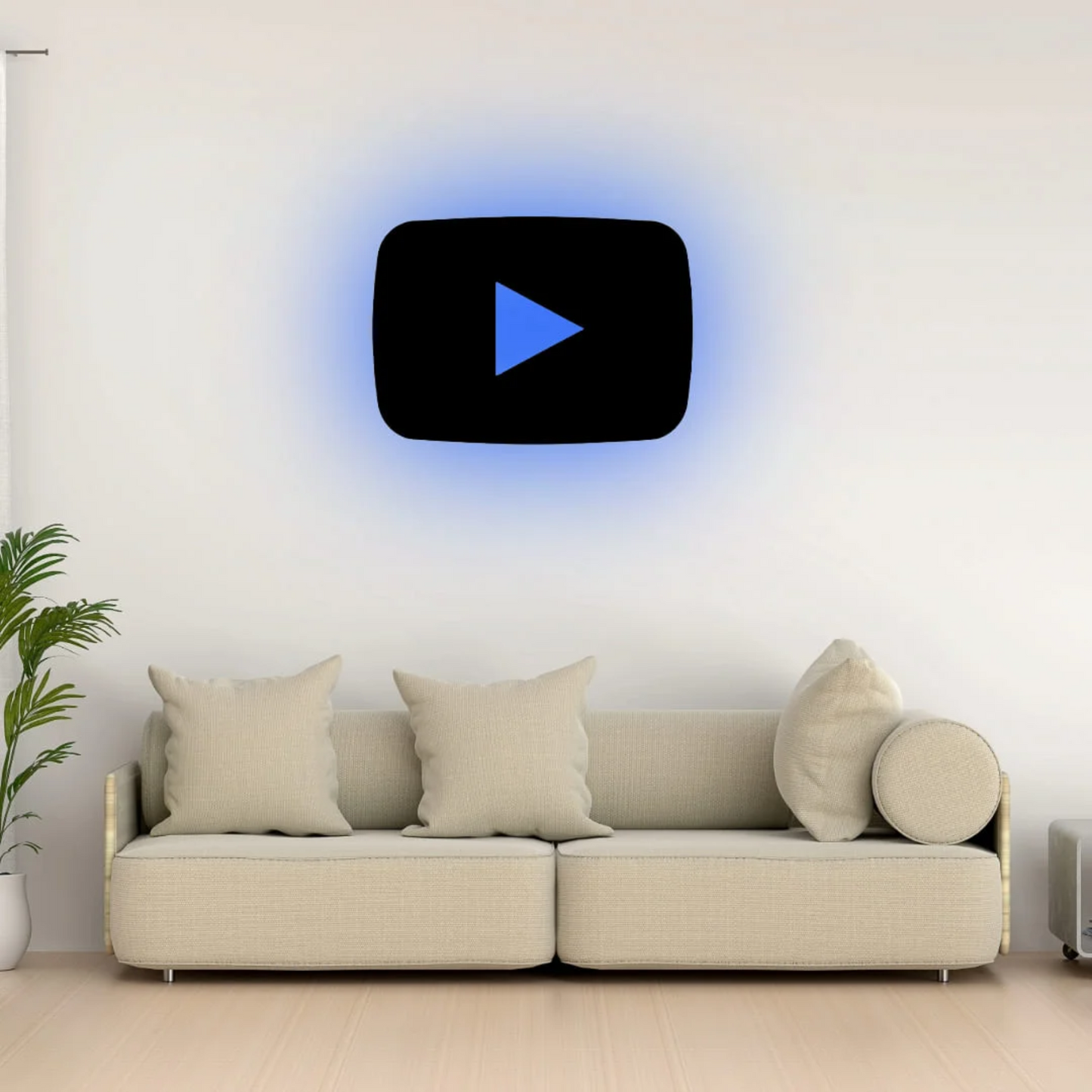 Youtube Premium Backlit Sign