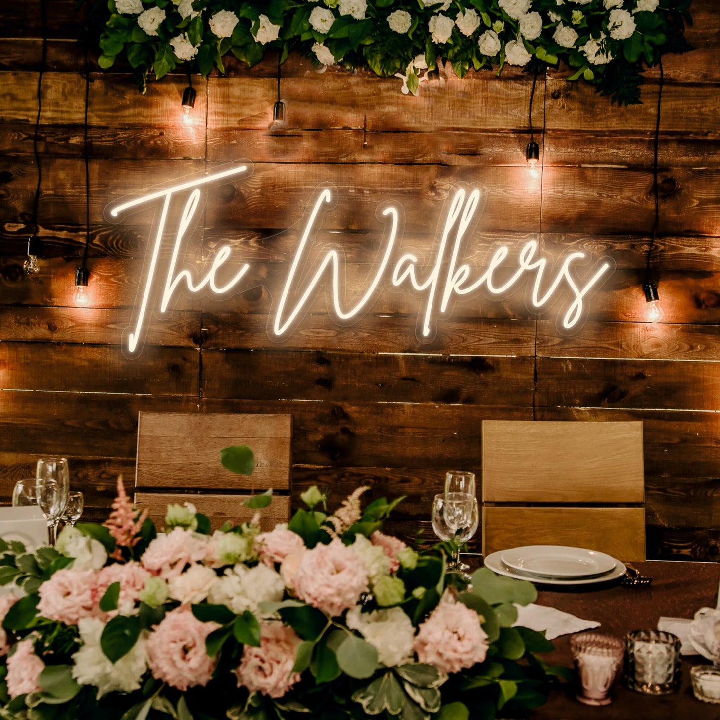 Customized Neon Light Frame With Name