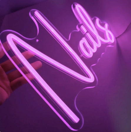 Customized Neon Light Frame With Name - Homely Arts
