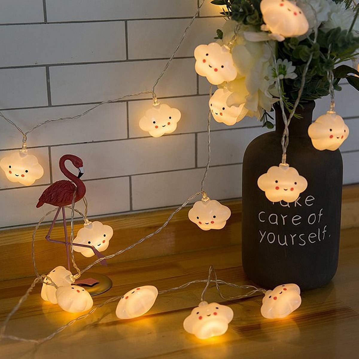 Smiling Cloud Led Serial String Lights