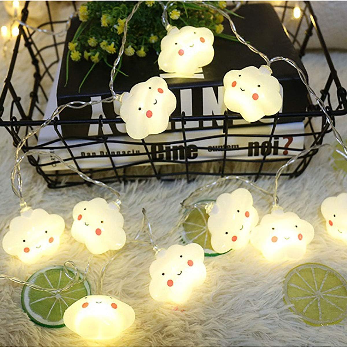Smiling Cloud Led Serial String Lights