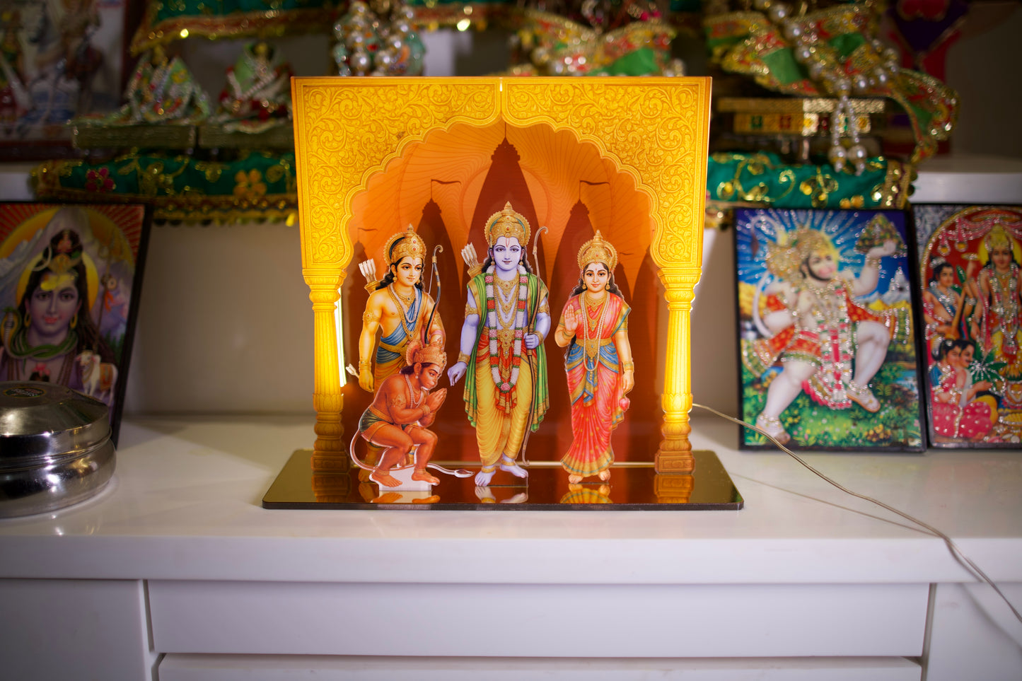 Acrylic Neon Ram Darbar