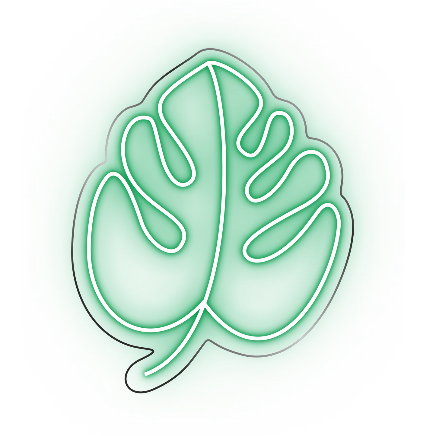 Monstera Plant Leaf Neon Sign | Custom Neon Sign | Neon Sign | Led Neon Sign | Bedroom Decoration | Neon Signs | Wall Decor | Home Decor