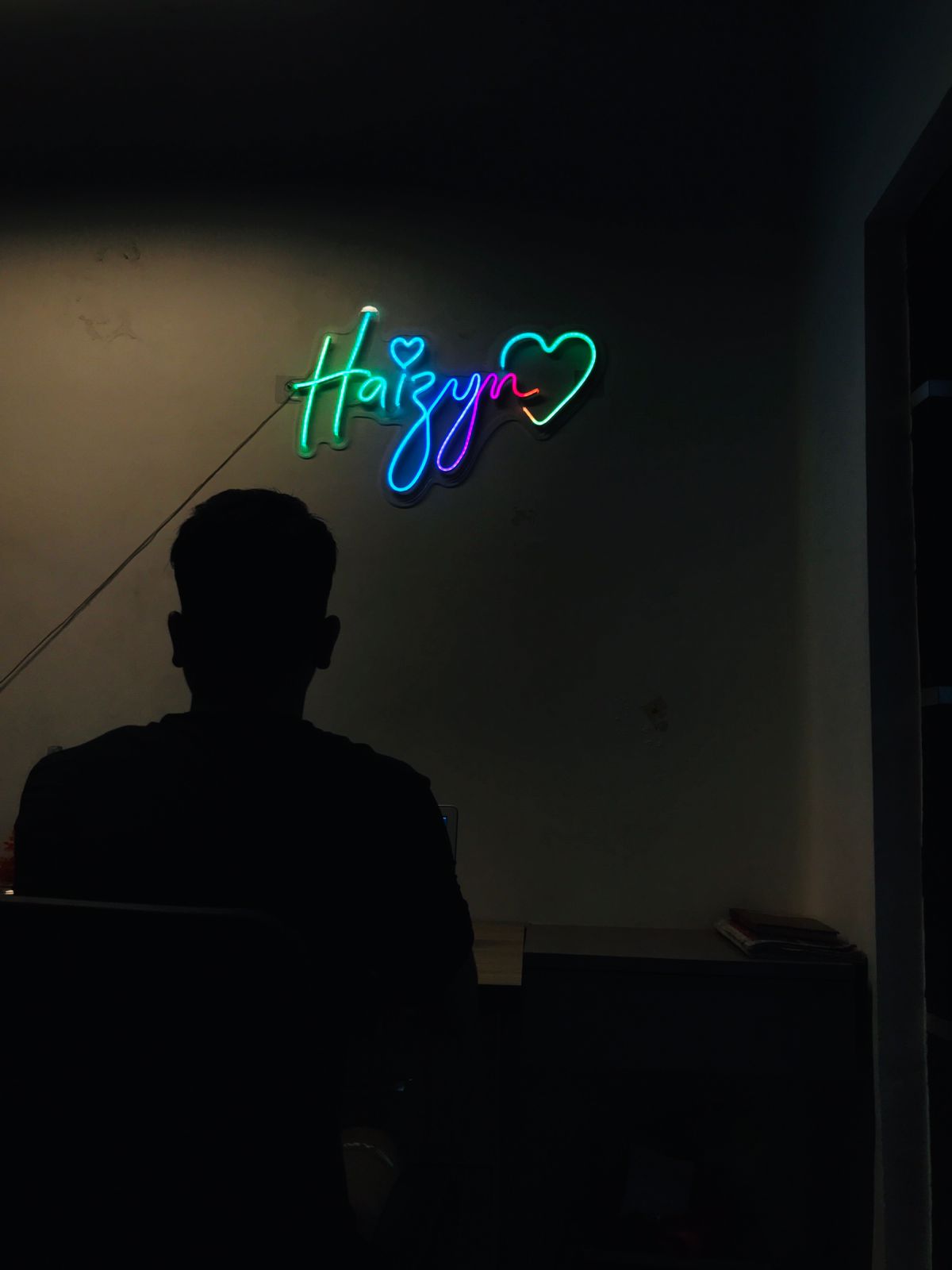 Florays Customized Neon Light Frame With Name