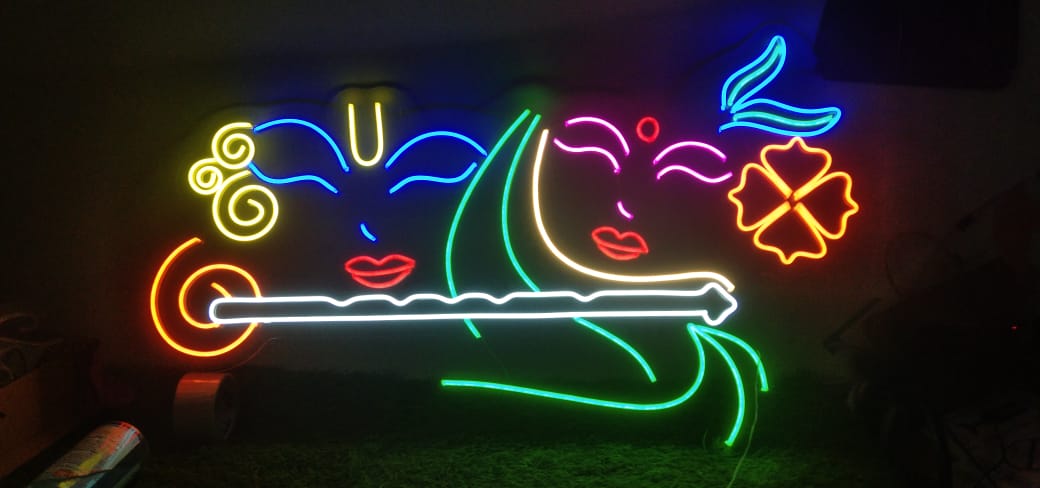 Radha krishna Custom Neon LED Sign