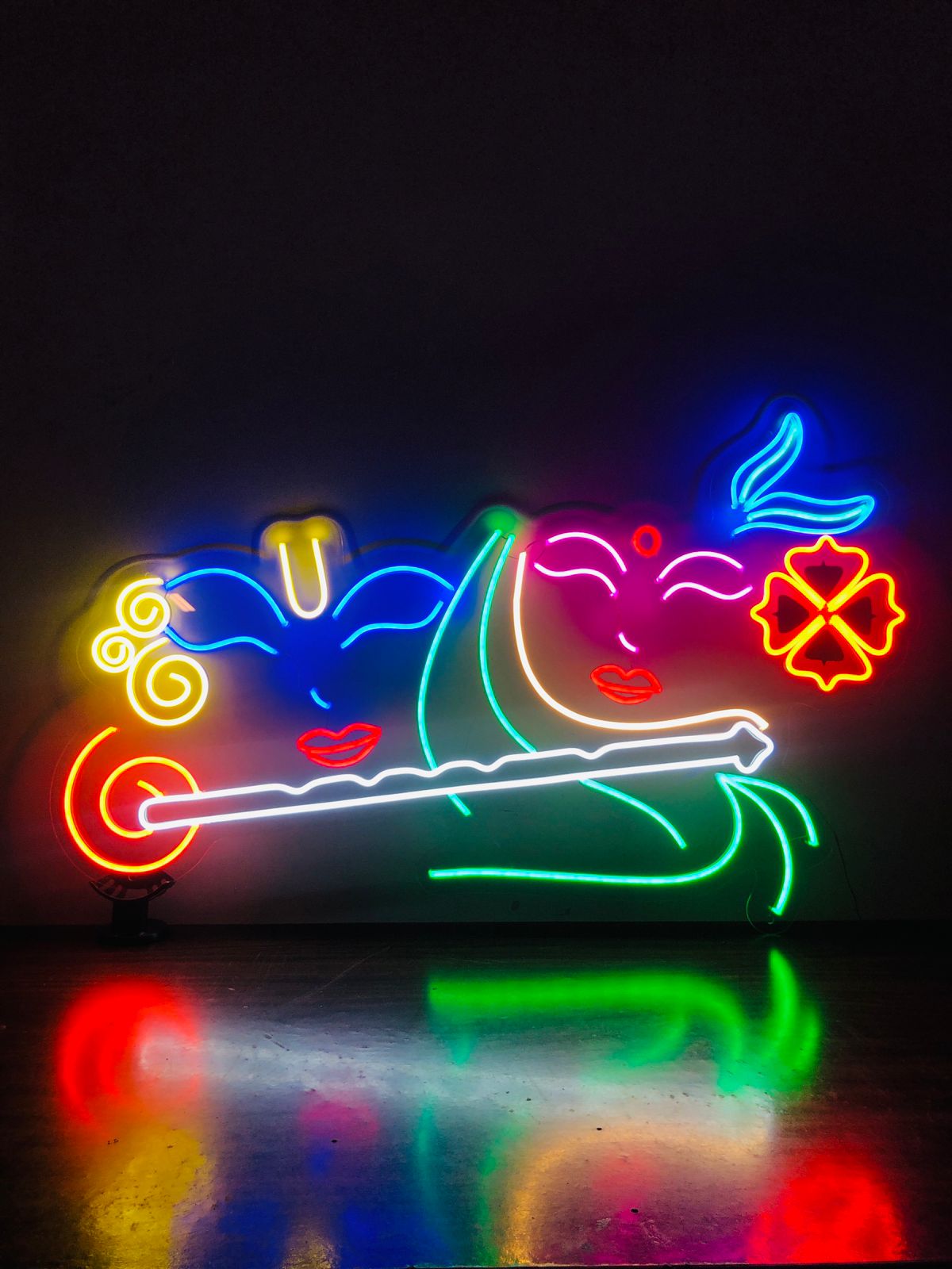 Radha krishna Custom Neon LED Sign