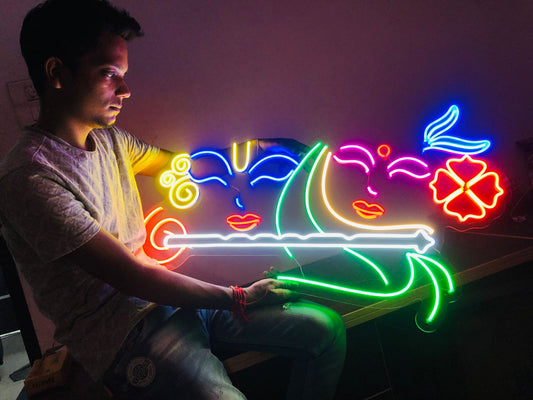 Radha krishna Custom Neon LED Sign