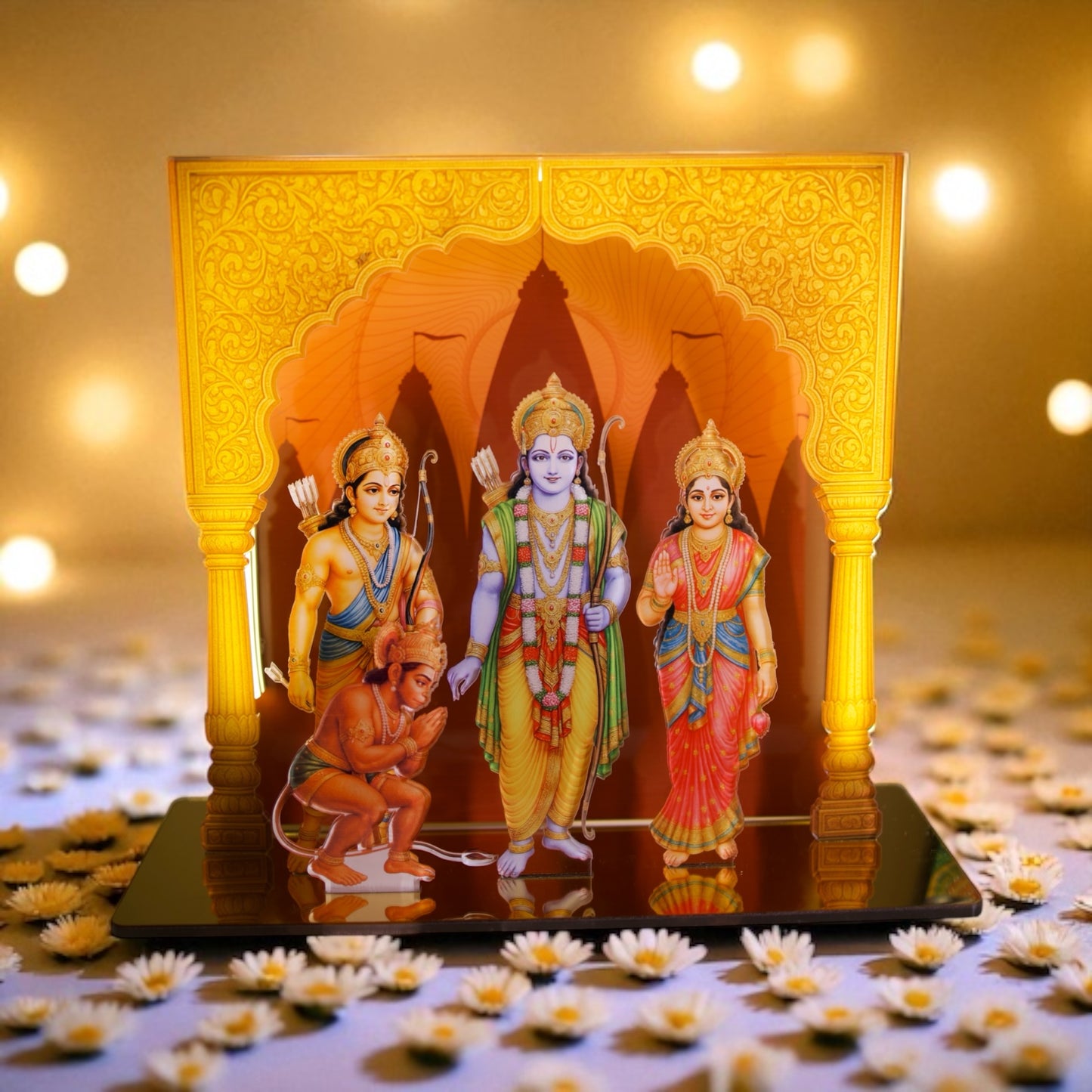 Acrylic Neon Ram Darbar