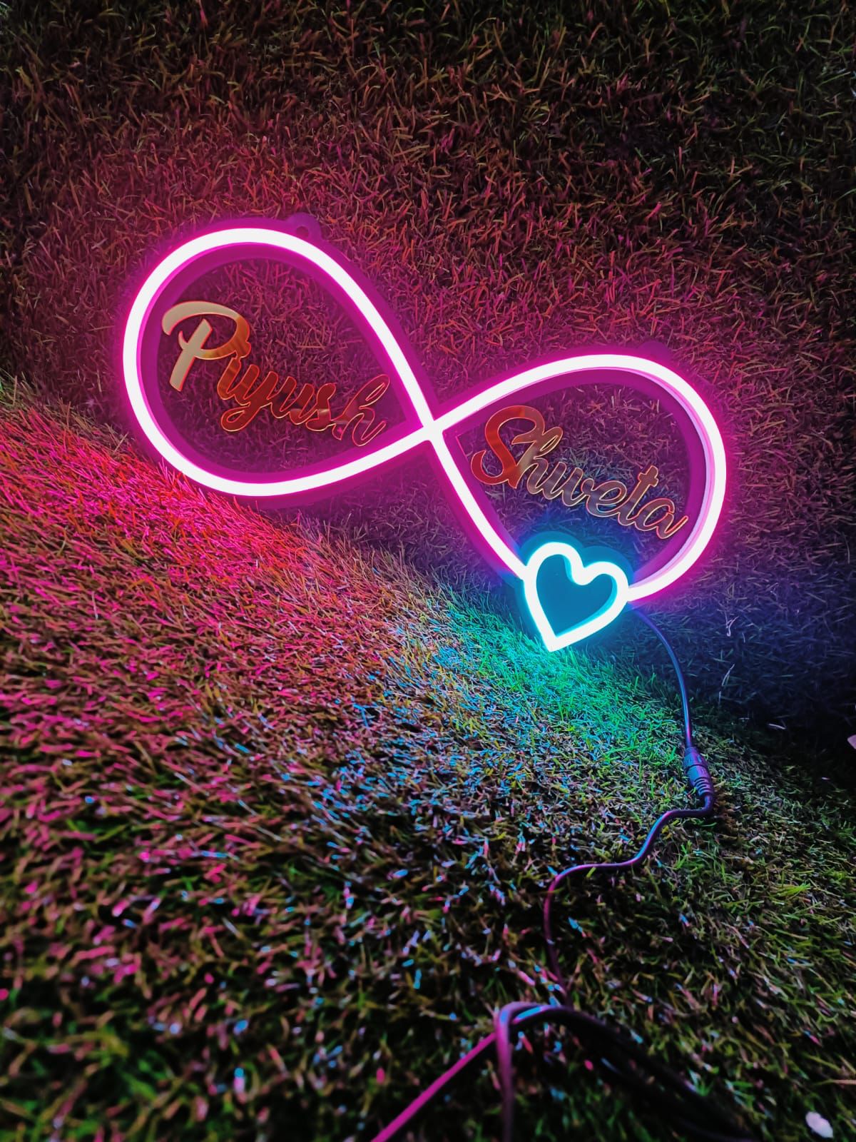 Customize Infinity Name sign LED Neon Lights - Homely Arts