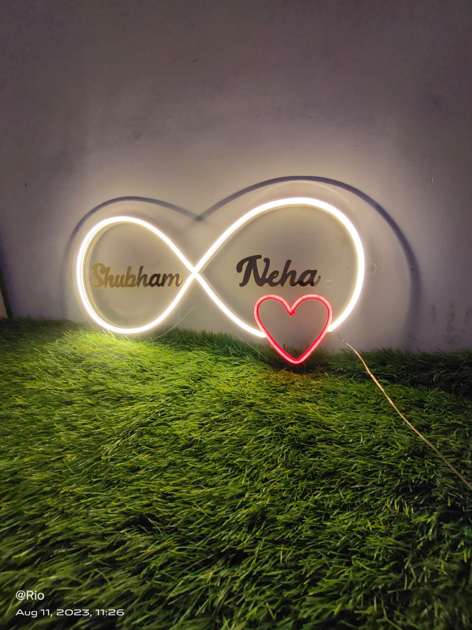 Customize Infinity  Name sign LED Neon Lights - Homely Arts