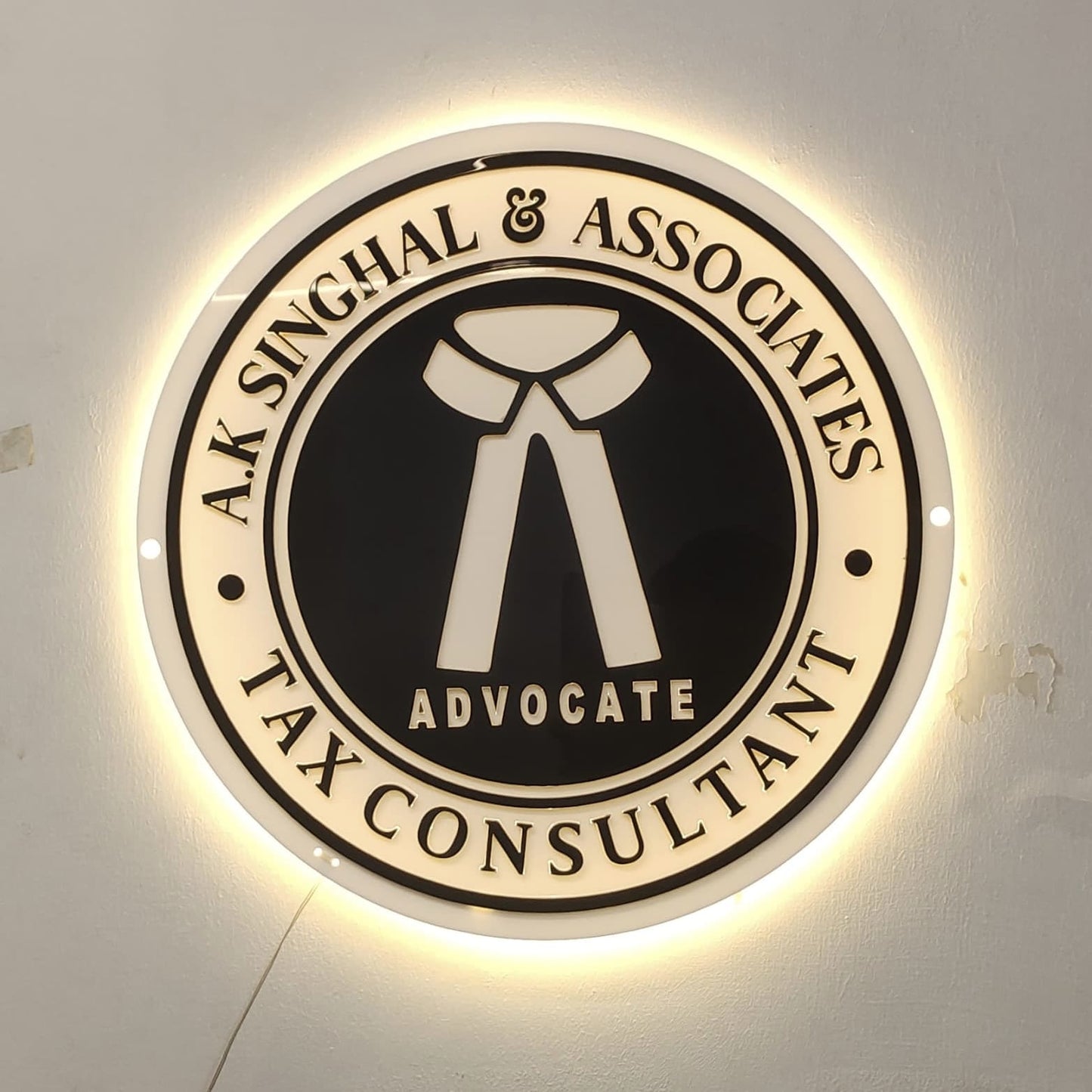 Modern LED Sign for Law Firms & Legal Professionals