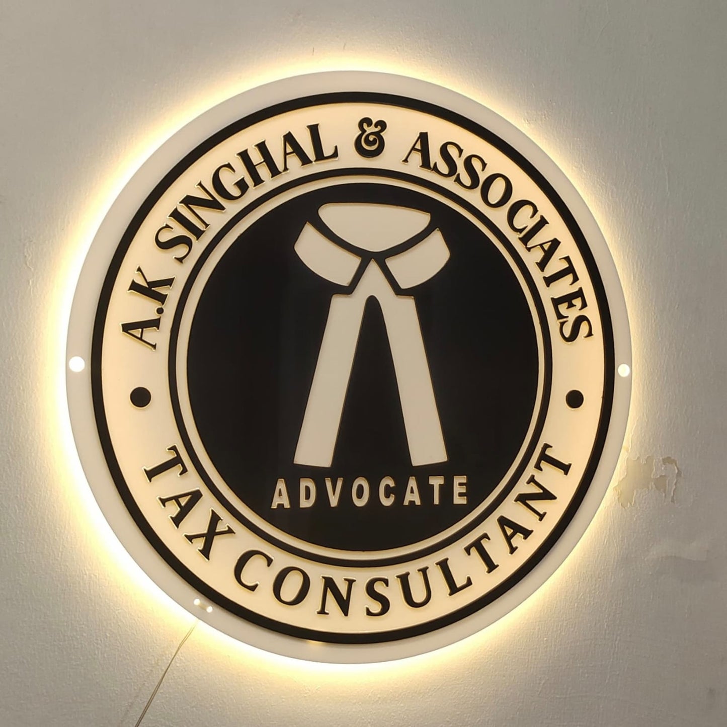 Modern LED Sign for Law Firms & Legal Professionals