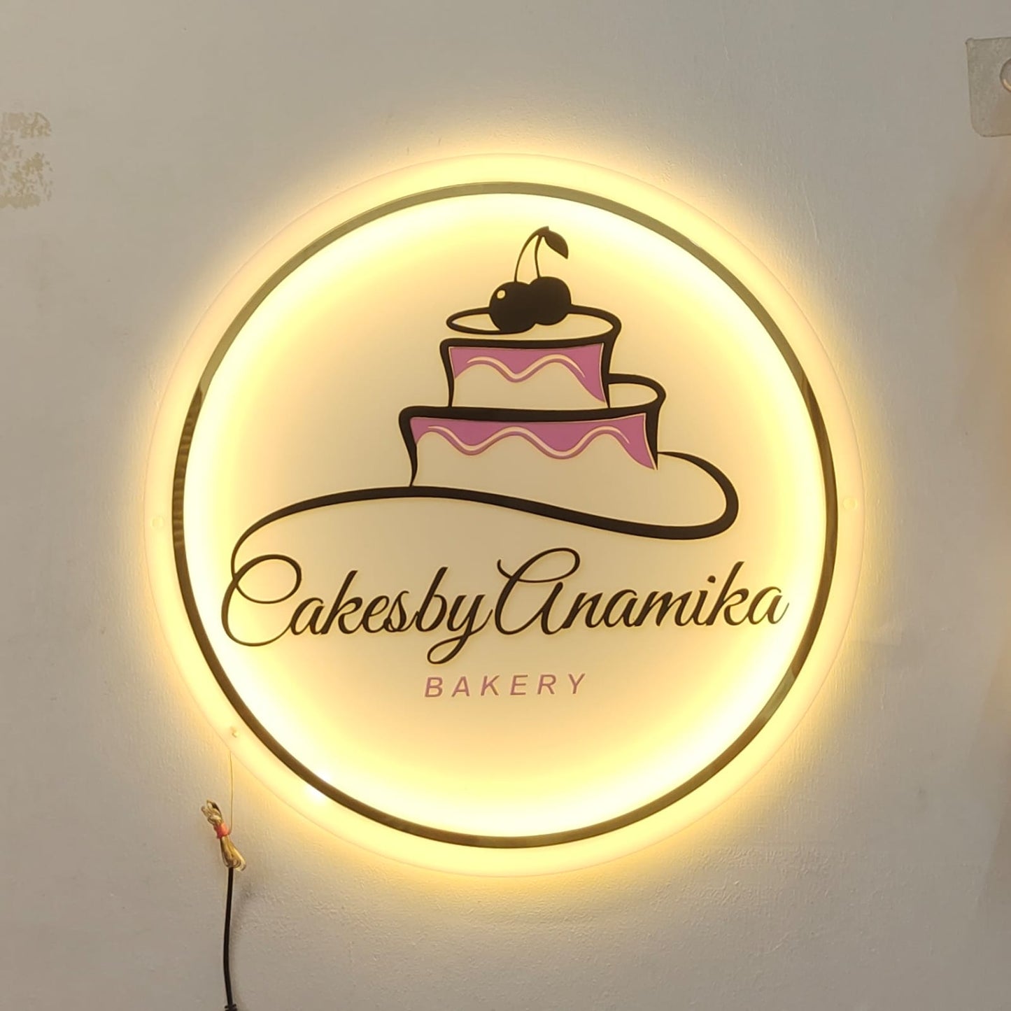 Custom Cake LED Backlit Neon Sign – Let Your Brand Glow