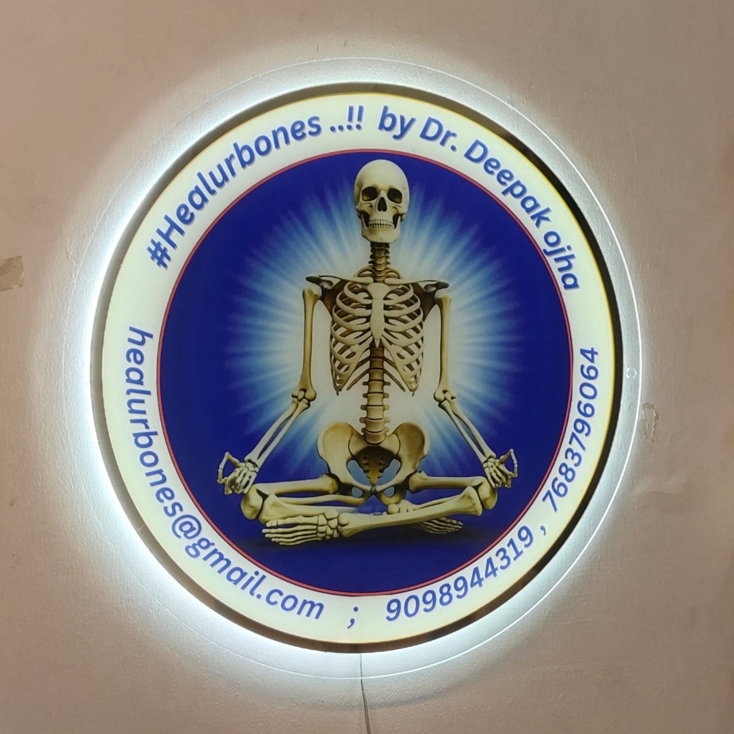 Printed UV LED Backlit Sign – Precision Meets Glow