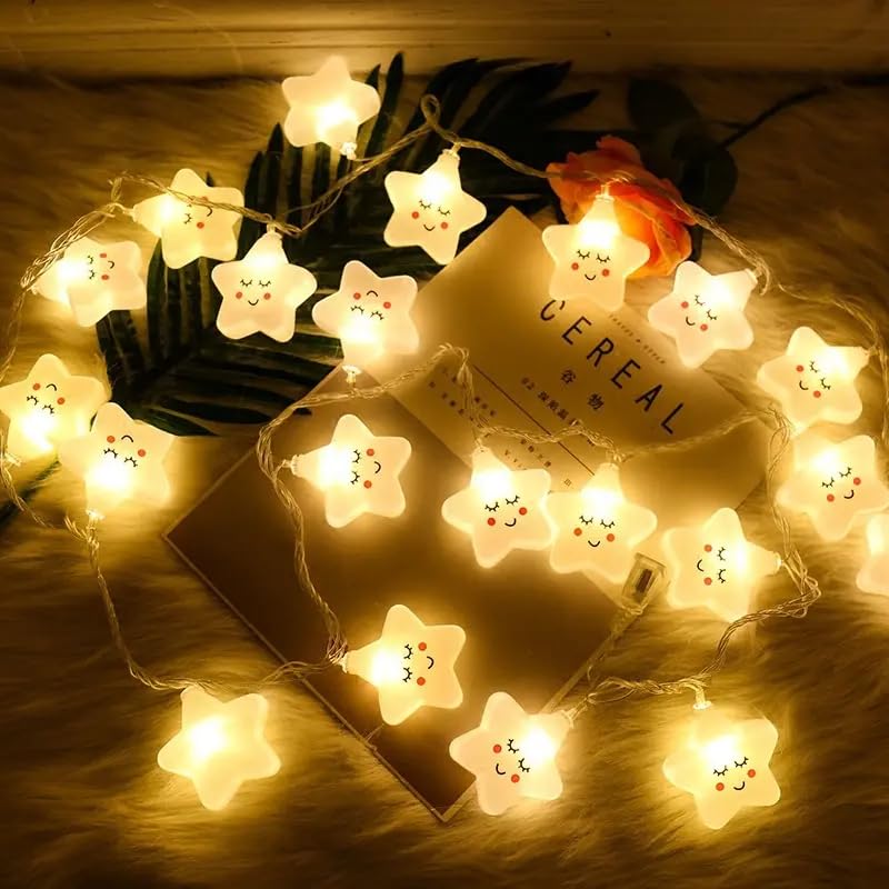 Smiling Star Led Serial String Lights