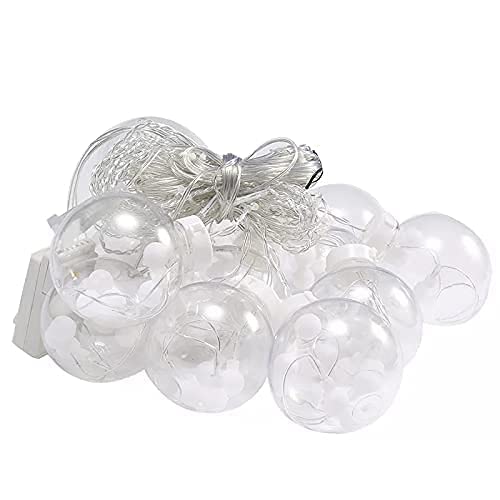 Wish Balls window Curtain String Lights with 8 Flashing Modes (12 Multicolor)
