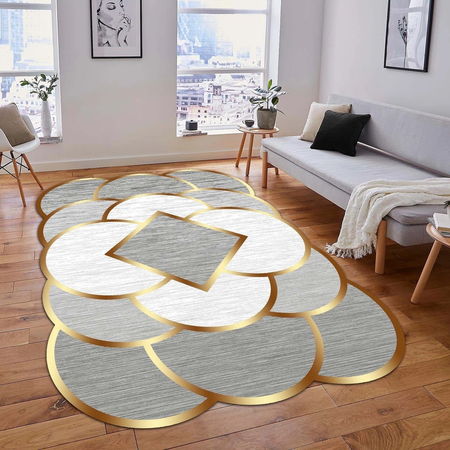 Home Decoration Large Carpet Non-Slip Base Carpet Kitchen Living Room - Homely Arts