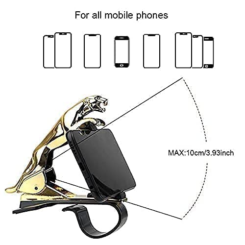 Car Mobile Phone Holder Mount Stand Adjustable Clip Holder for Dashboard- Random Color - Homely Arts
