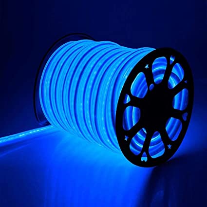 Products 45 Meter Led Mini Neon Lights, Rope Lights, Super Bright for Outdoor Indoor Decoration (Blue light) - Homely Arts