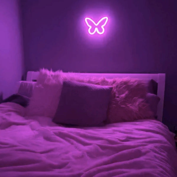 Butterfly Neon Sign - DIY Kit - Homely Arts