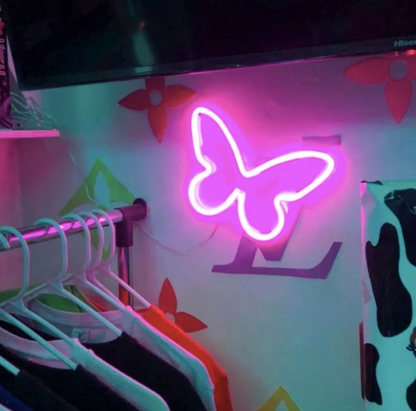 Butterfly Neon Sign - DIY Kit - Homely Arts