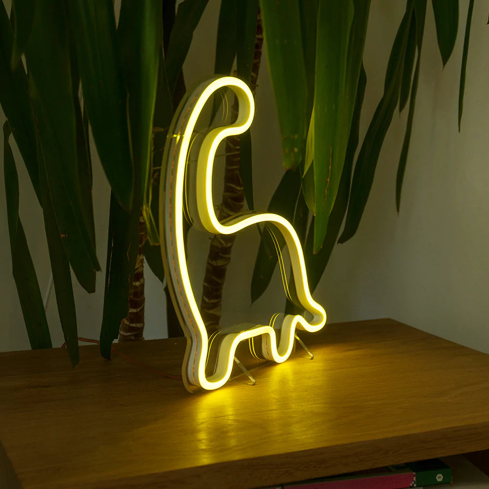 Dinosaur LED Mini Neon- sign - Homely Arts