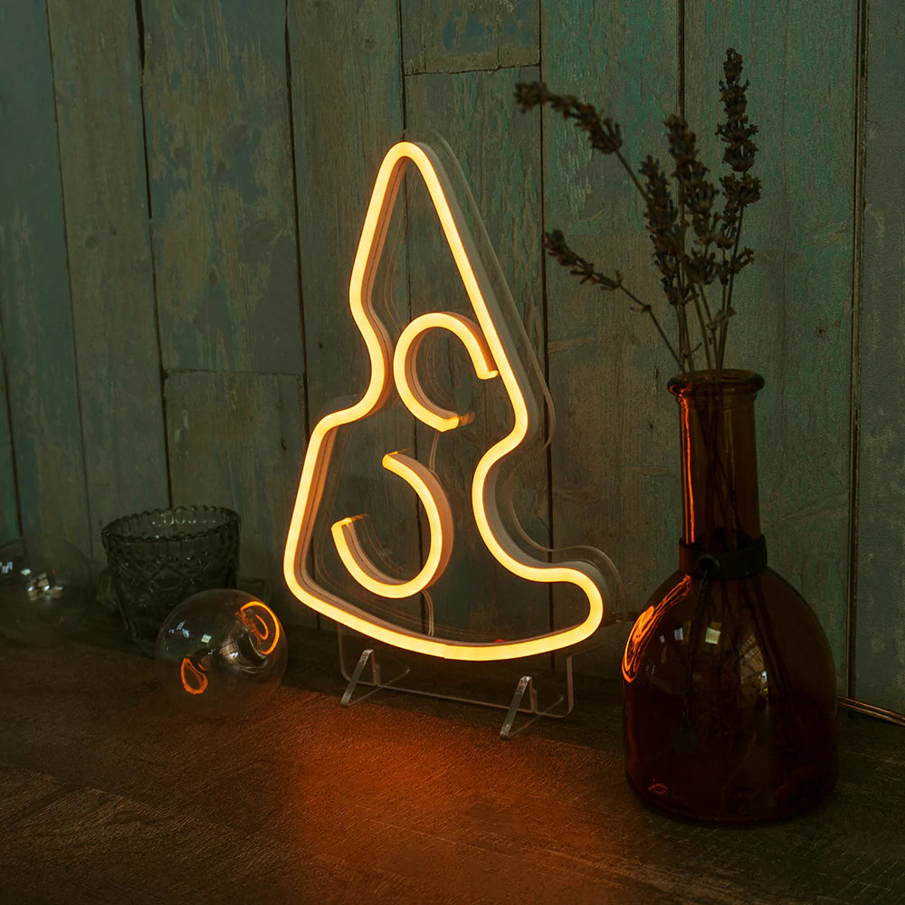Pizza Slice LED Mini Neon Sign - Homely Arts