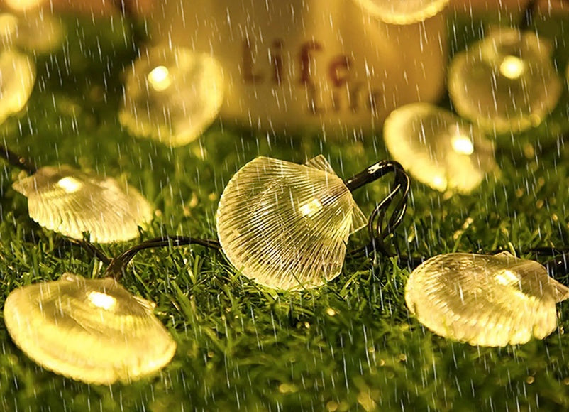Sea Shell Crystal Shaped Led Fairy Light - Homely Arts