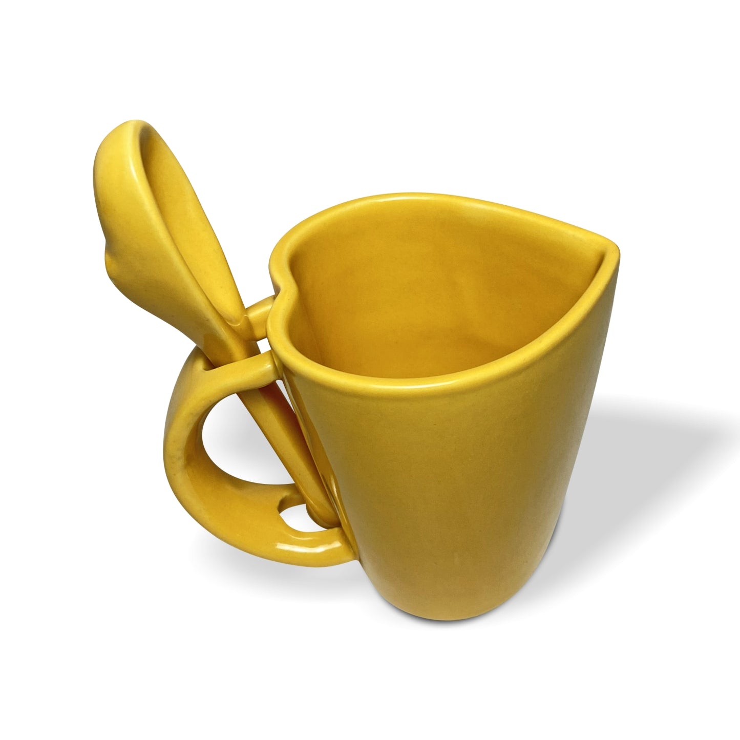 Heart Shaped Ceramic Mug - Homely Arts