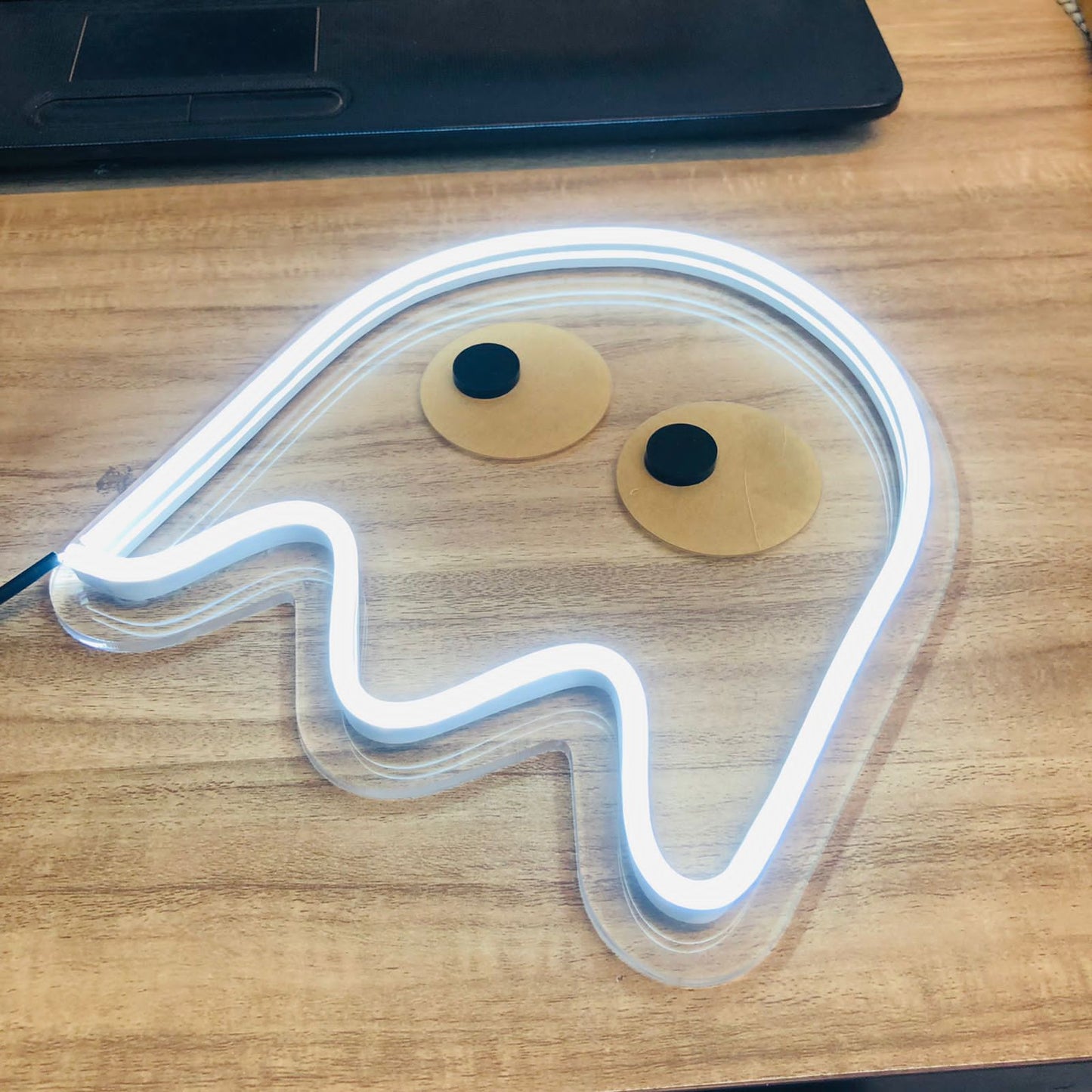 Pacman- Neon Sign- DIY Kit - Homely Arts