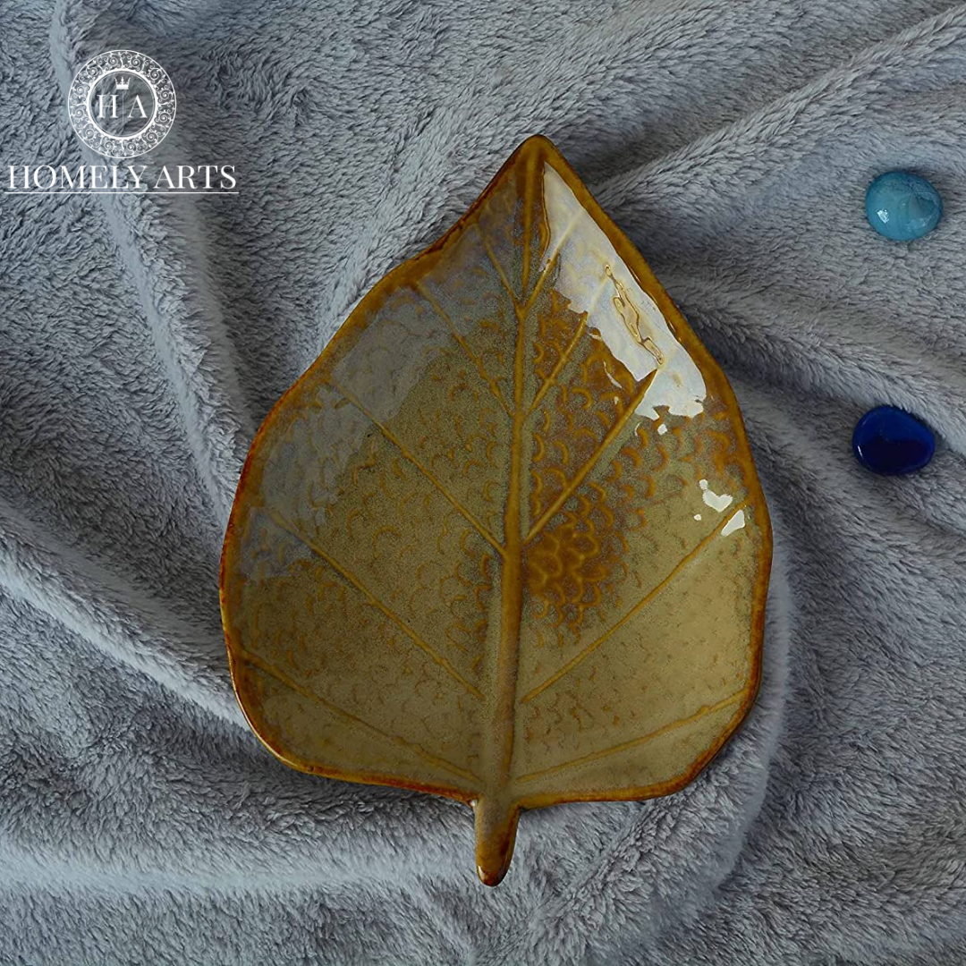 Ceramic Snacks Platter-Set of 2 - Homely Arts