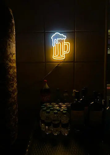 Neon Light - Beer Mug - Homely Arts