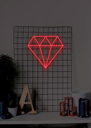 Neon Light - Diamond - Homely Arts