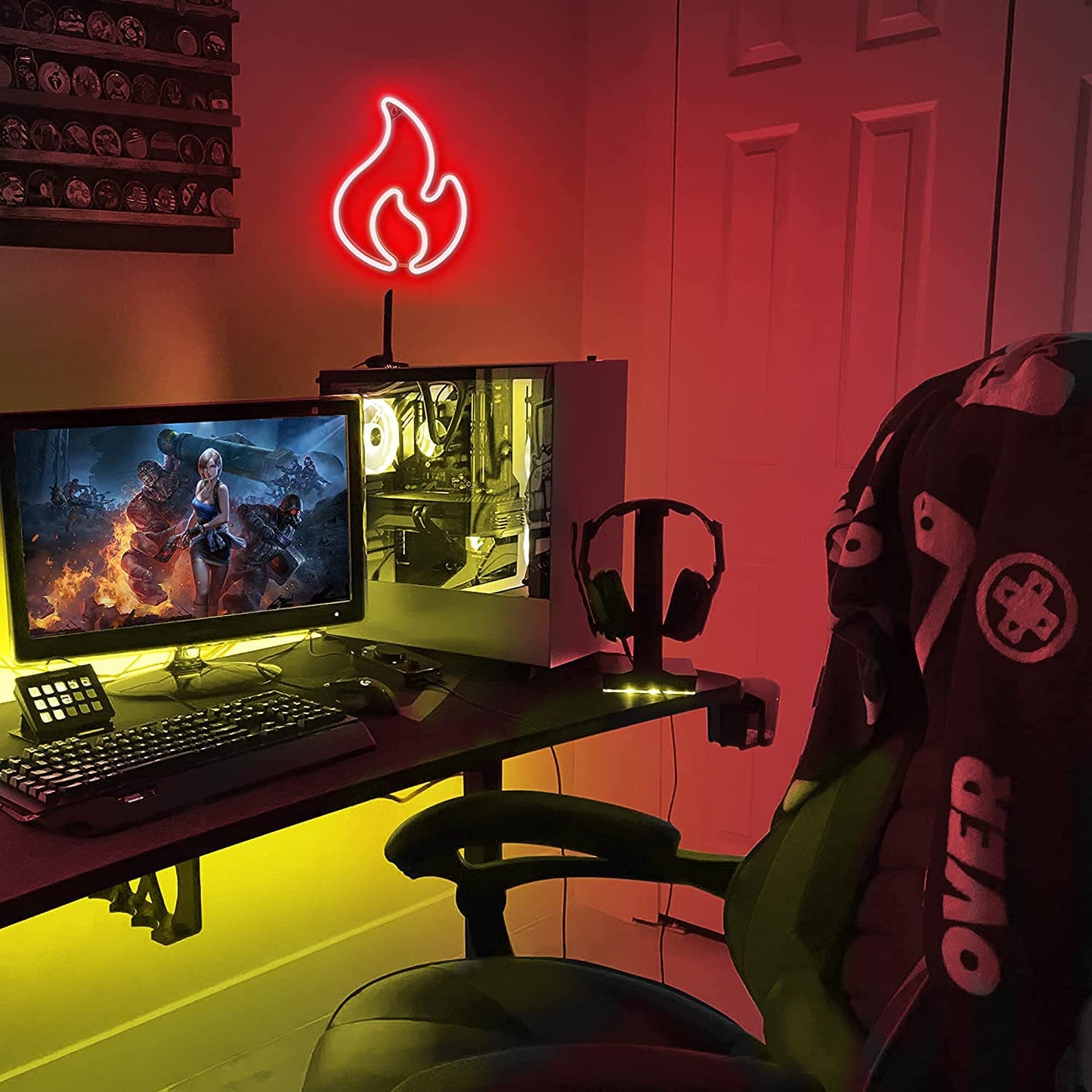 Flame Neon Sign- DIY Kit - Homely Arts