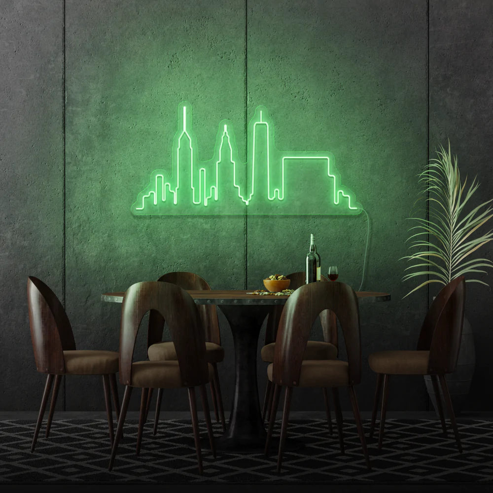 City LED Neon Sign - Homely Arts