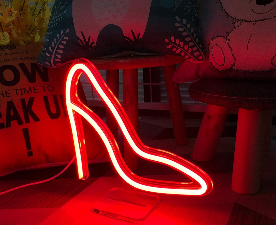 Heels Neon Sign Mini - Homely Arts