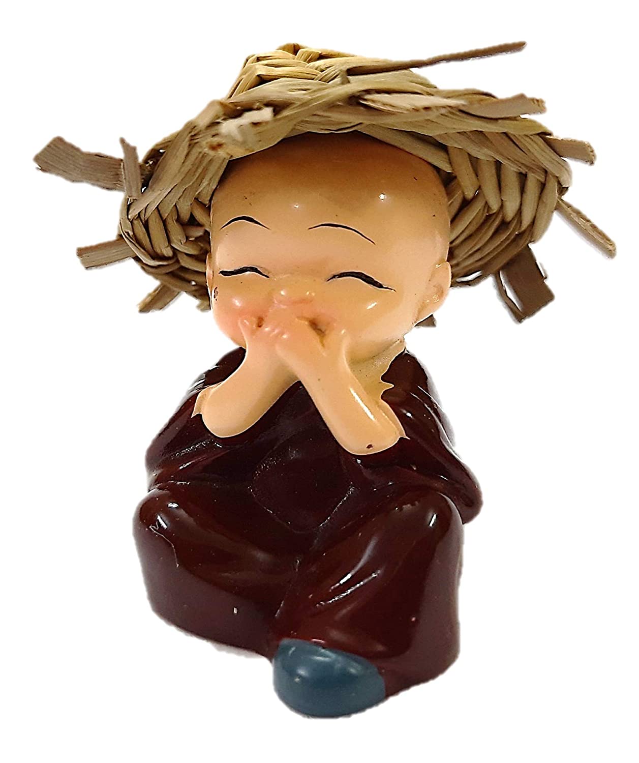 Monk with hat Set of 4 - Homely Arts