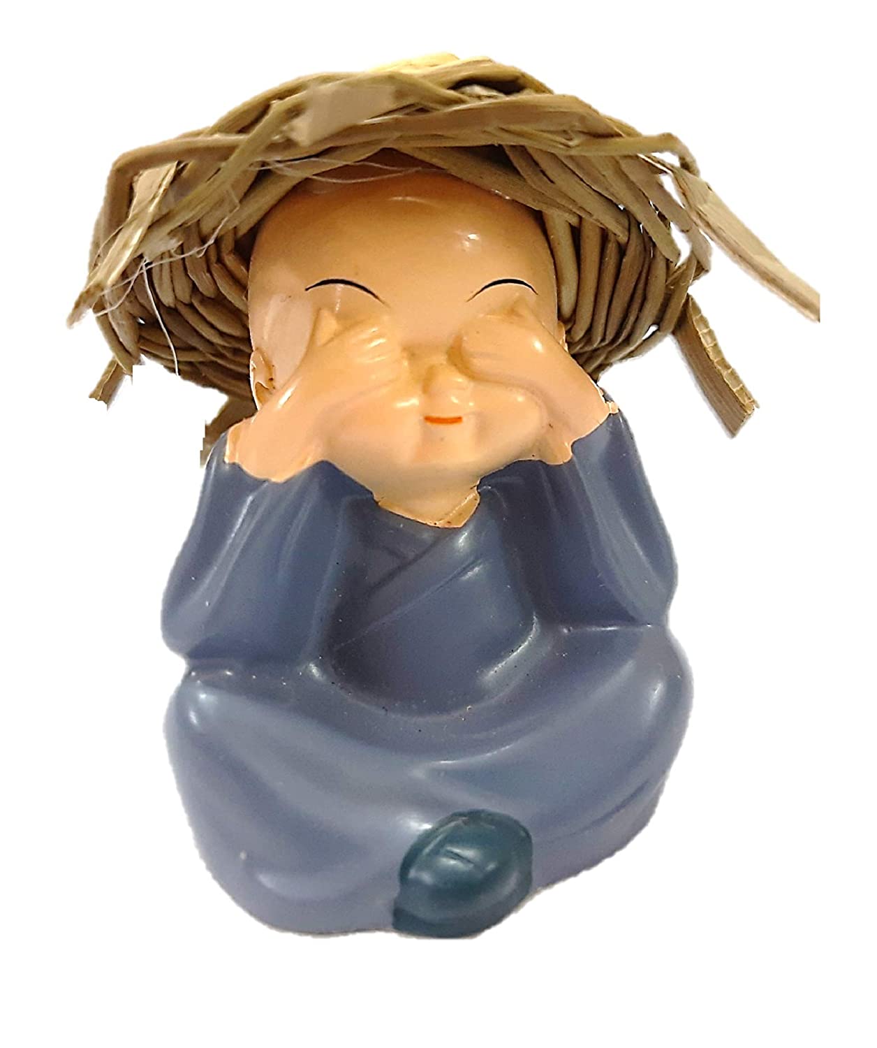 Monk with hat Set of 4 - Homely Arts