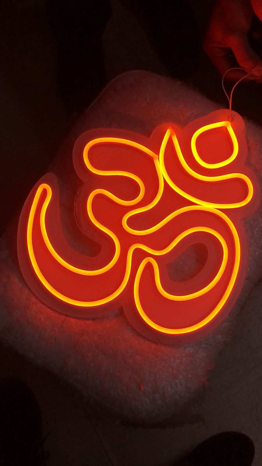 Om LED Neon Light Sign Custom Made - Homely Arts