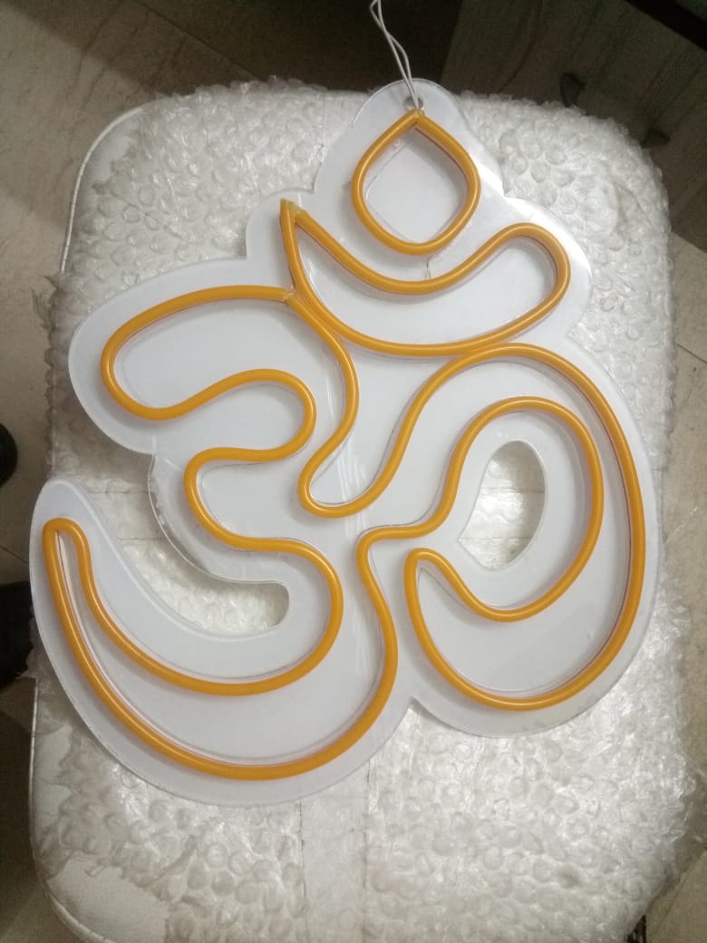 Om LED Neon Light Sign Custom Made - Homely Arts