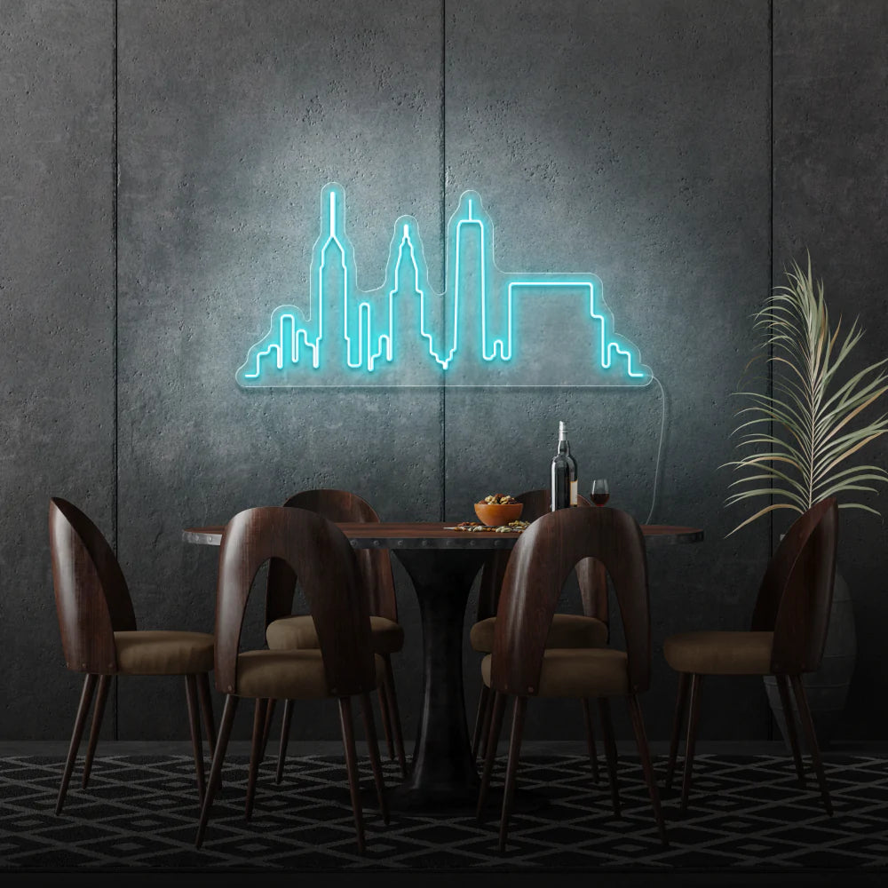 City LED Neon Sign - Homely Arts