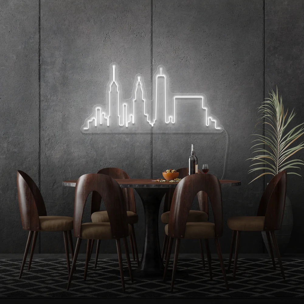 City LED Neon Sign - Homely Arts